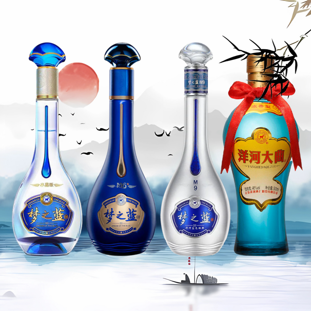 Mộng Chi Lam - Thủy Tinh - 40,8° nhập khẩu nguyên chai